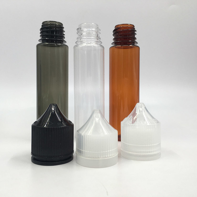 Ống nước E mỏng minh bạch chống trẻ em / chai nhỏ giọt nước có in ấn