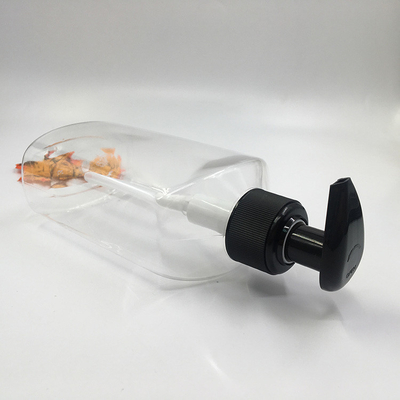 Màu hồng 25,7g Bao bì mỹ phẩm tùy chỉnh chai bơm PET với nắp vít