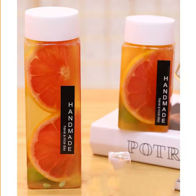 Crystal Clear 500ml Không có BPA chai trà sữa nhựa cách nhiệt