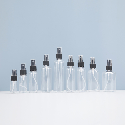 Hòa bình xịt nhựa PET trong suốt thân thiện với môi trường cho hàng ngày 10ml 15ml 30ml 50ml 60m 70ml 100ml 200ml 500ml