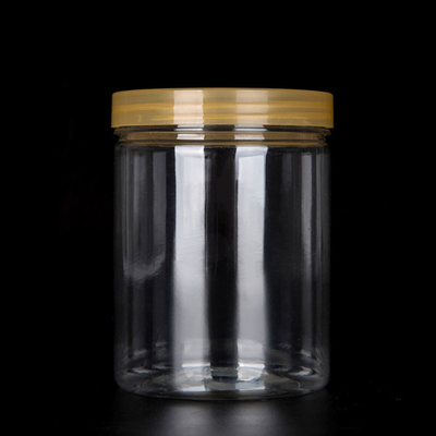 8oz thùng chứa bình nhựa trong suốt để đóng gói