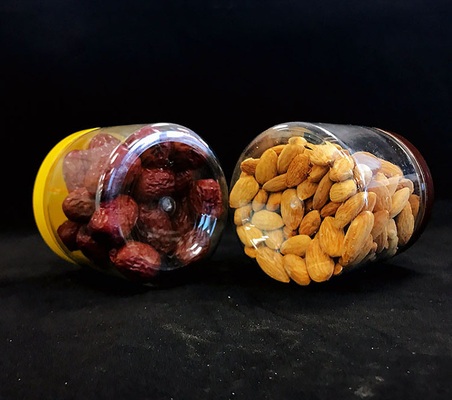 Các thùng nhựa đáy tròn trong suốt với nắp nhạy cảm với áp suất (3oz-8oz)