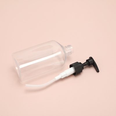 47mm Pink Plastic Screw Cap Luxury Cosmetic Lotion Pump chai
