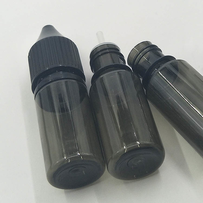 In tùy chỉnh đầy màu sắc 10 - 100ml Khóa vít chống trẻ em chai nước E tròn trong suốt