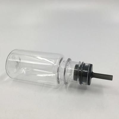 In tùy chỉnh đầy màu sắc 10 - 100ml Khóa vít chống trẻ em chai nước E tròn trong suốt