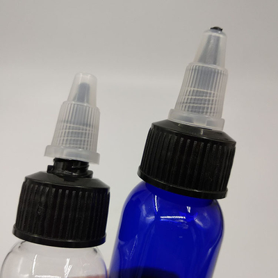 100ml nhựa vít Top bình với bảng nhãn tùy chỉnh và loại niêm phong