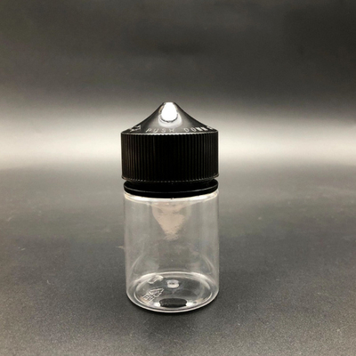 Các chai nước PET E rõ ràng có thể tùy chỉnh với dung lượng 10ml 15ml 30ml 60ml 80ml 100ml
