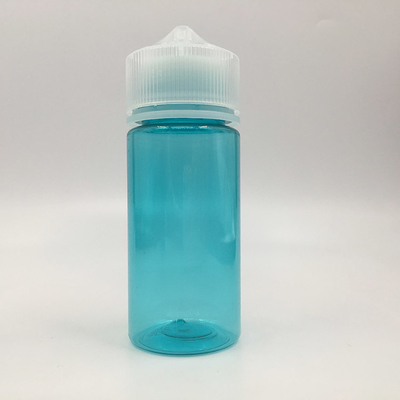 Các chai nước PET E hình tròn trong suốt tùy chỉnh với nắp vít chống trẻ em Capacity 30ml