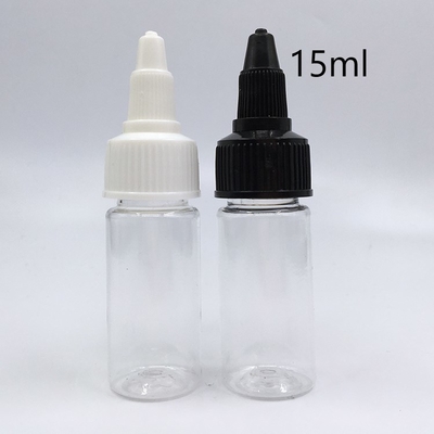 Tùy chỉnh 30ml-100ml nhựa vít top bình với bảng nhãn