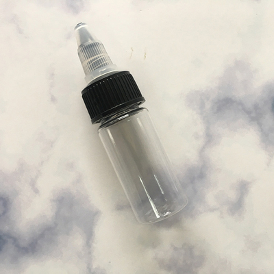 Tùy chỉnh 30ml-100ml nhựa vít top bình với bảng nhãn