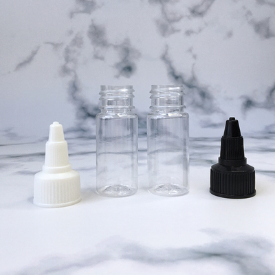 Tùy chỉnh 30ml-100ml nhựa vít top bình với bảng nhãn