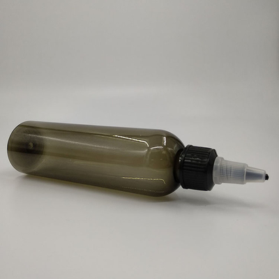 50ml Panel nhãn tùy chỉnh chai nhựa vít đầu để dễ dàng dán nhãn và nhận dạng