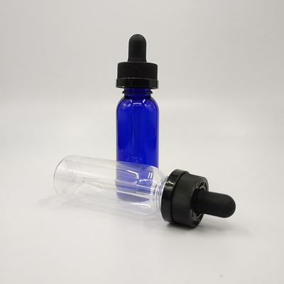 10ml-120ml chai nhỏ giọt nhựa với bề mặt mịn và nắp vít