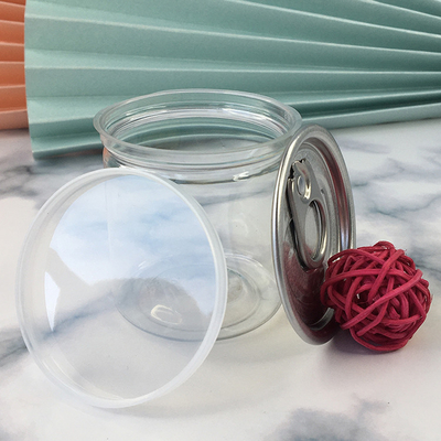 2oz-8oz Capacity Plastic Jars With Plastic Lid And Pressure Sensitive Sealing (Các thùng nhựa có nắp và niêm phong nhạy cảm với áp suất)