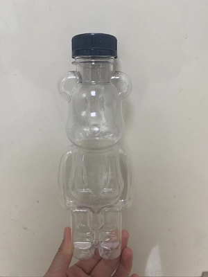 Các chai trà bong bóng có hình vuông hai tường có thể sử dụng nhiều lần