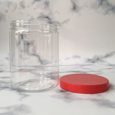 Multi Size Clear Cosmetic Plastic Jar cho kem mặt