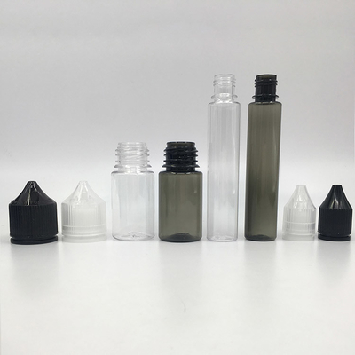 Chất lỏng 30ml E dạng tròn chống trẻ em với nắp vít in tùy chỉnh
