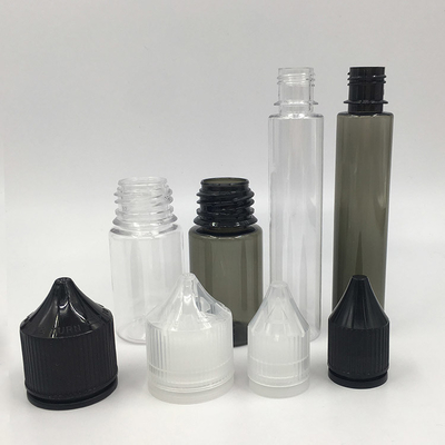 Chất lỏng 30ml E dạng tròn chống trẻ em với nắp vít in tùy chỉnh