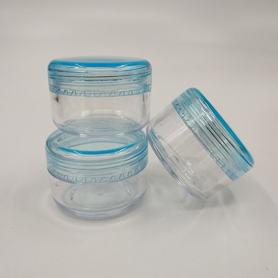 Logo tùy chỉnh Plastic Beauty Jar được niêm phong với Gaskets Foil Aluminium