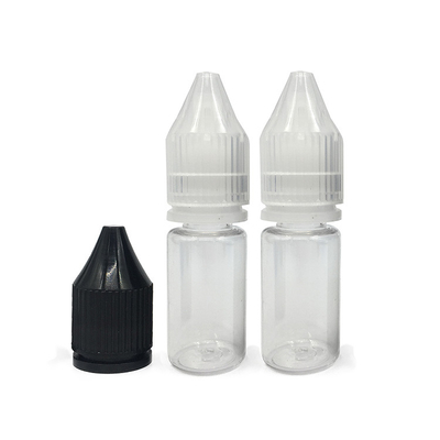 Logo tùy chỉnh in chai nhựa PET trong suốt cho E Liquid