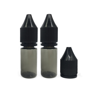 Logo tùy chỉnh in chai nhựa PET trong suốt cho E Liquid