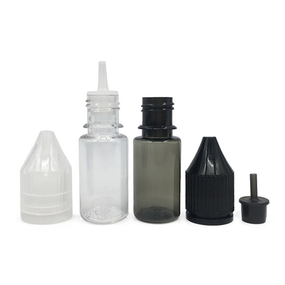 Logo tùy chỉnh in chai nhựa PET trong suốt cho E Liquid