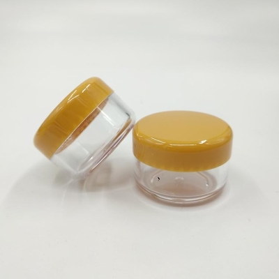 Bụi thẩm mỹ nhựa bề mặt mịn 10ml 15ml 30ml 60ml 80ml 100ml 120ml 150ml với thiết kế minh bạch