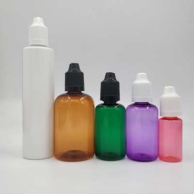 Tùy chỉnh in chai màu cho chất lỏng trong 10ml 15ml 30ml 60ml 80ml 100ml