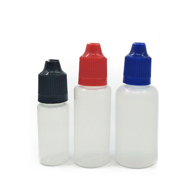 15ml Capacity Customized E Liquid Bottle cho thiết kế tròn và logo