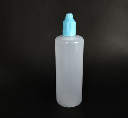 100ml vòng PET E chai chất lỏng với nắp vít Logo tùy chỉnh in