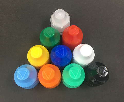 100ml vòng PET E chai chất lỏng với nắp vít Logo tùy chỉnh in