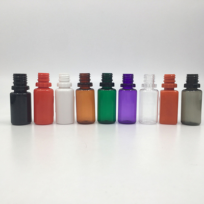 10-100ml PET E chứa chất lỏng với nắp chống trẻ em để lưu trữ và in