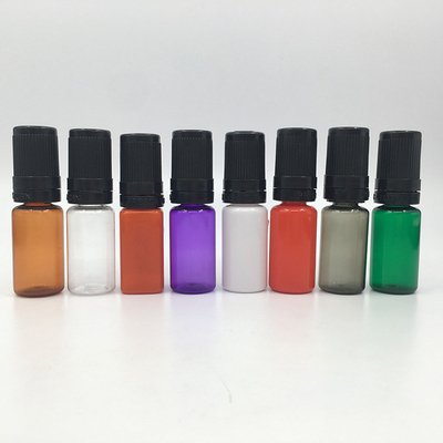 10-100ml PET E chứa chất lỏng với nắp chống trẻ em để lưu trữ và in