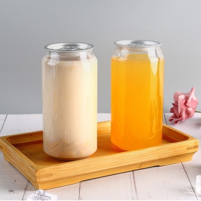 chai trà sữa bằng nhựa chống rò rỉ với tay cầm