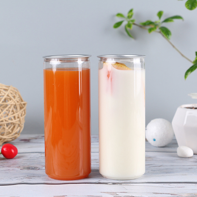 chai trà sữa bằng nhựa chống rò rỉ với tay cầm