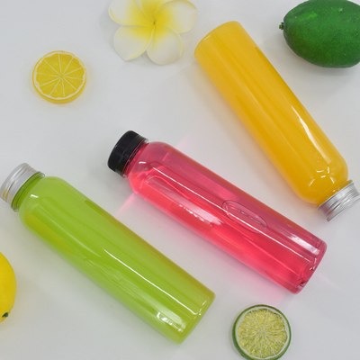 Chất thải chống rò rỉ 350ml chai trà bong bóng nhựa với vít trên nắp
