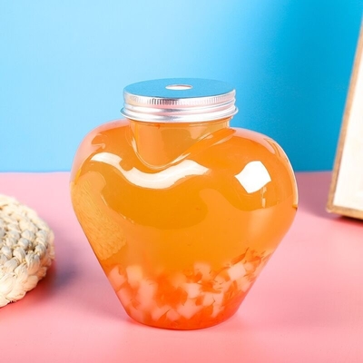 Các chai trà sữa chống rò rỉ hiện đại trong màu sắc rõ ràng và tùy chỉnh