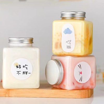 Chất phun không rò rỉ bong bóng trà bình rõ ràng và kích thước trung bình cho sự tiện lợi