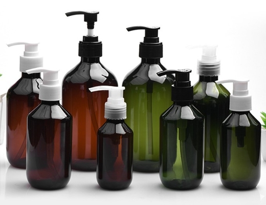 Màu hồng Shampoo chai bơm PET cho du lịch thân thiện mỹ phẩm