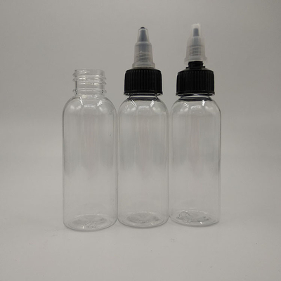 50ml Panel nhãn tùy chỉnh ép keo kim kim mũi chai với vít đóng cửa và hàng mặt hàng