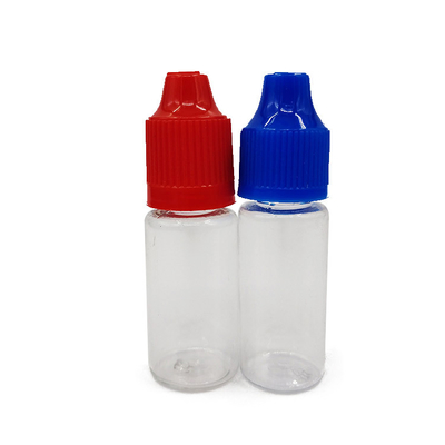 chai nước PET E trong suốt chống trẻ em với nắp vít để phân phối chính xác