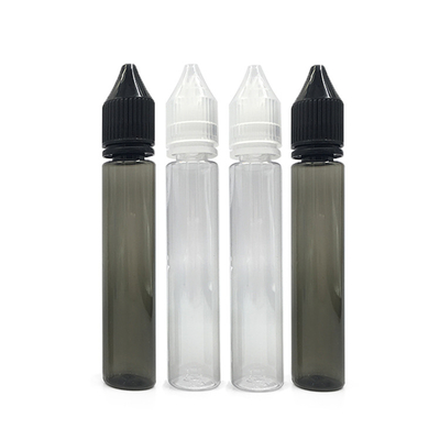 chai tròn kính in màn hình trong suốt cho E Liquids