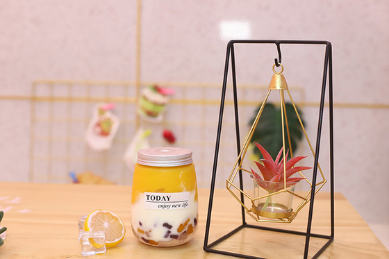 350ml Capacity Milk Tea Bottles Clear Stylish For Business (Nhiệm vụ kinh doanh)