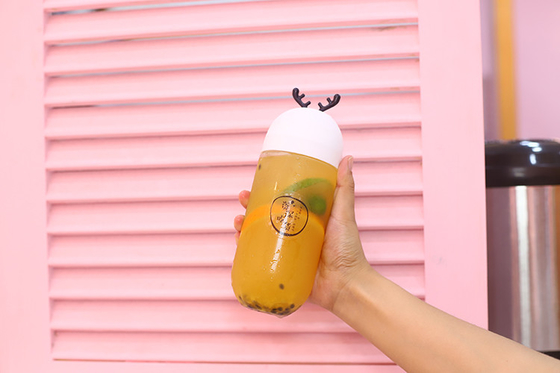 chai trà sữa nhựa rõ ràng Capacity 120ml 250ml 350ml 500ml 1000ml