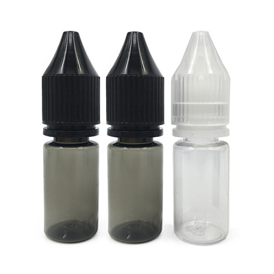 18mm kích thước cổ vòng E chai nước với vật liệu trong suốt và nắp chống trẻ em