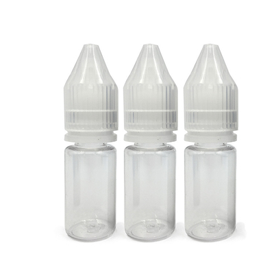 18mm kích thước cổ vòng E chai nước với vật liệu trong suốt và nắp chống trẻ em