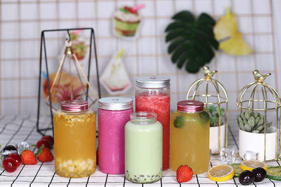 Chọn tùy chỉnh tay cầm hình vuông bong bóng trà giải pháp lý tưởng cho việc lưu trữ đồ uống