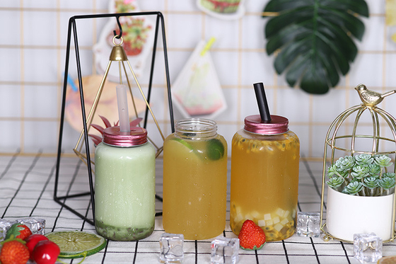 Chọn tùy chỉnh tay cầm hình vuông bong bóng trà giải pháp lý tưởng cho việc lưu trữ đồ uống