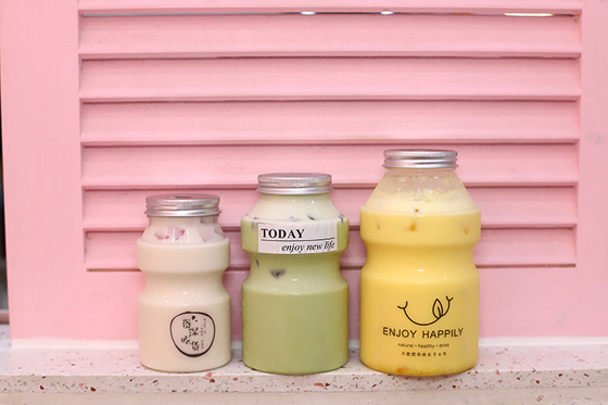Khép kín Chiếc chai trà sữa cỡ trung bình với 120ml 250ml 350ml 500ml 1000ml Capacity