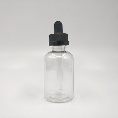 Tùy chỉnh chai nhỏ giọt nhựa 10ml 15ml 20ml 30ml 40ml 50ml 60ml 70ml 100ml 120ml Nắp vít minh bạch